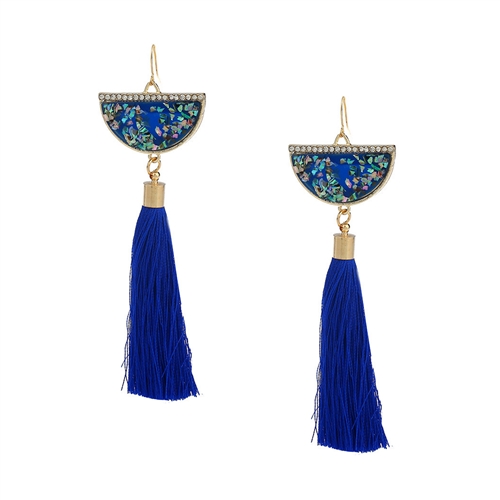 Jewelry Collection Gypsie Tassel Drop Earrings