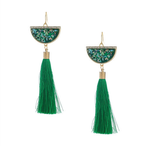 Jewelry Collection Gypsie Tassel Drop Earrings