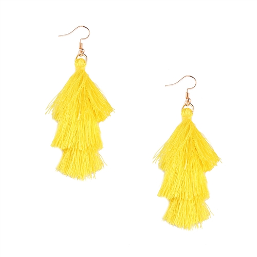 Jewelry Collection Cha Cha Tassel Drop Earrings