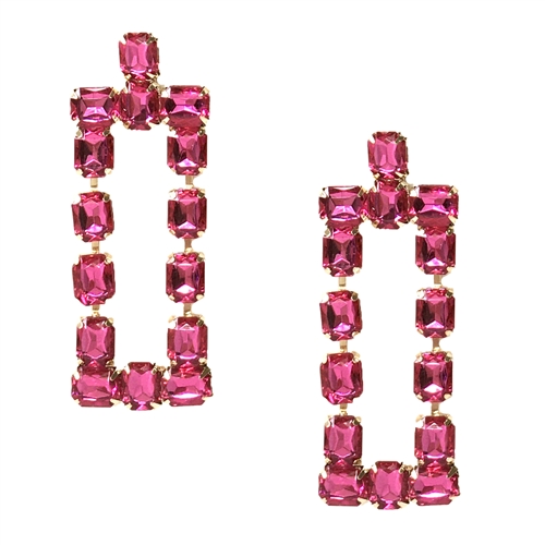 Jewelry Collection Kate Crystal Drop Earrings,