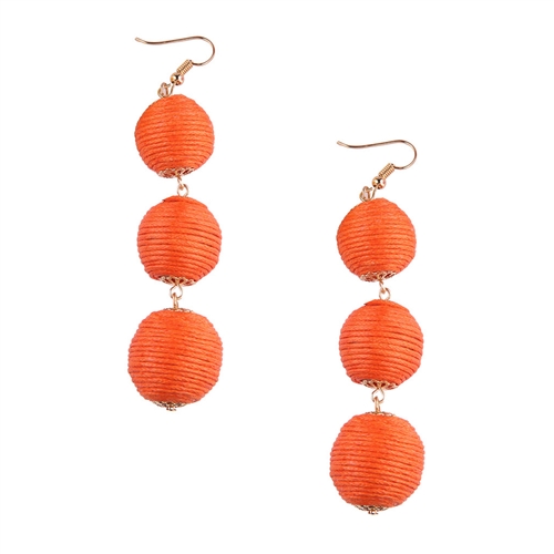 Jewelry Collection Bali Circle Drop Earrings