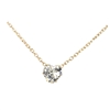 Tiffani Tiny Crystal Heart Pendant Necklace