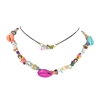 Jewelry Collection Shelly Cowrie Shell Necklace & Floral Choker Set