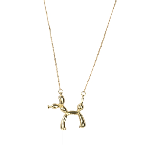 Doggie Animal Balloon Pendant Necklace