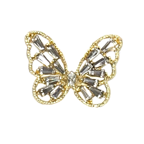 All a Flutter Butterfly Crystal Statement Ring