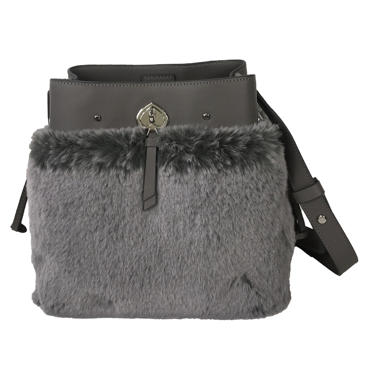 Kate Spade Marti Small Bucket Bag, Grey Cat - Handbags & Purses