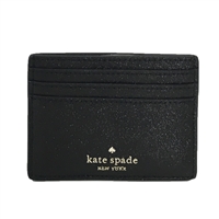 Kate Spade Joeley Tinsel Glitter Card Case Holder