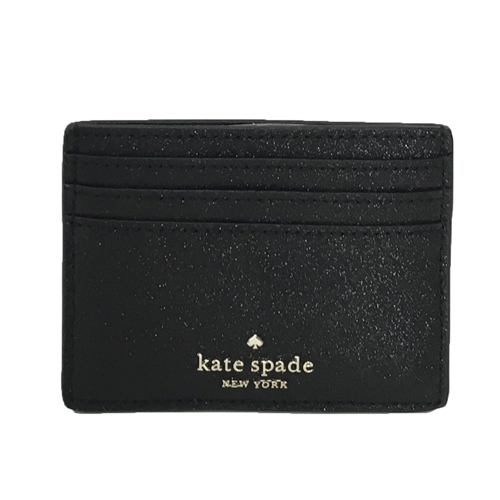 Kate Spade Joeley Tinsel Glitter Card Case Holder