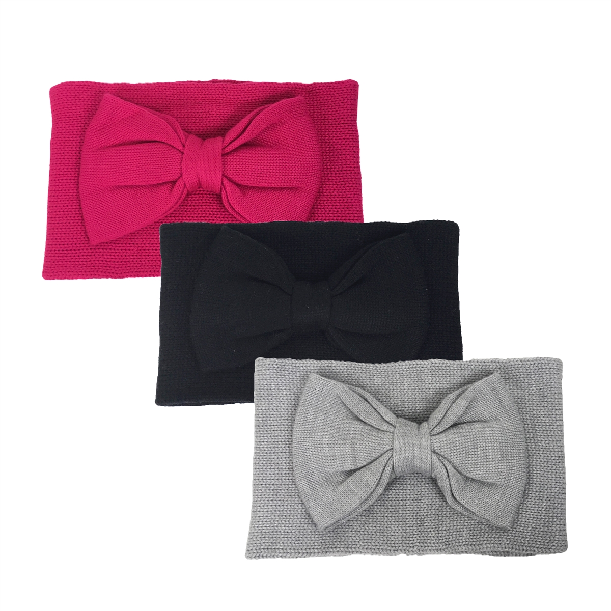KATE SPADE Metallic Bow Knot Knit Headbands Set of 2 Kate Spade New York Metallic Bow Box Set | David Jones main image 3