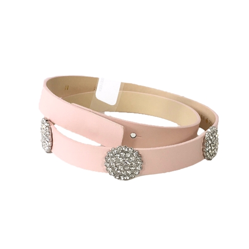 Kate Spade In The Loop Pave Bright Spot Leather Belt