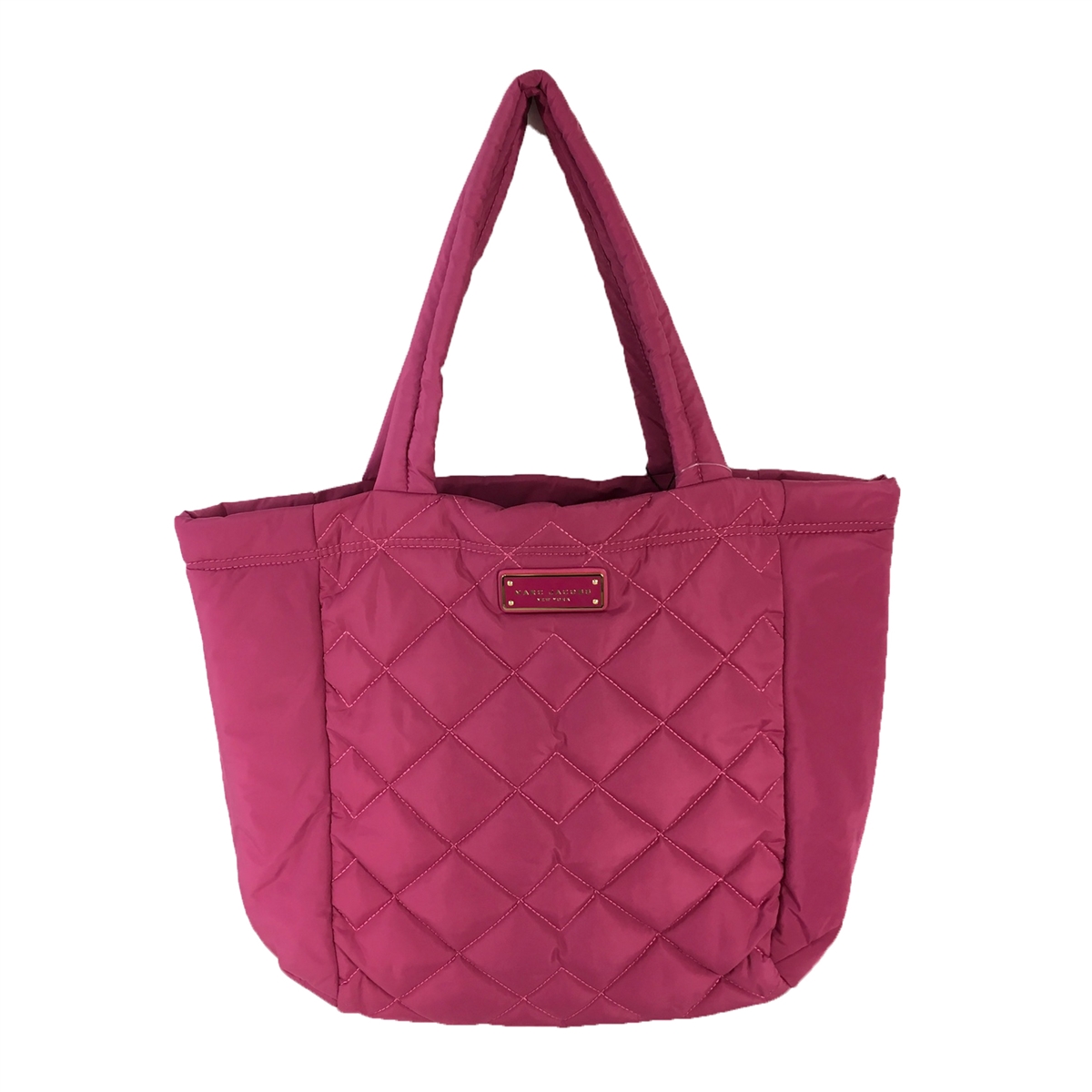 Marc By Marc Jacobs Pink Quilted Bag Marc By Marc Jacobs Large Pink Quilted Nylon Tote Shoulder  main image 2