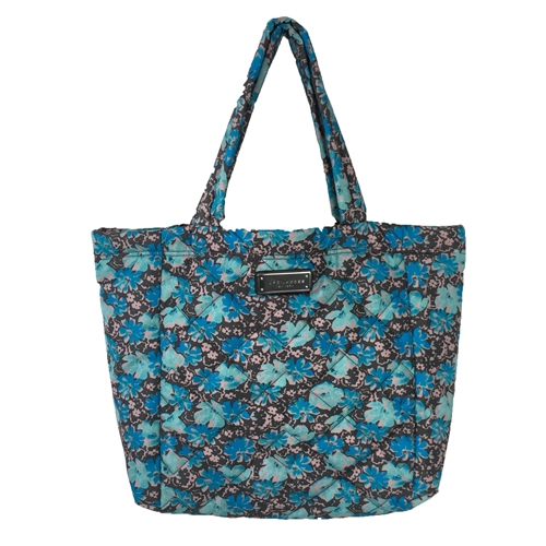 Marc Jacobs Quilted Nylon Floral Print Large Tote