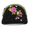 Mary Frances Cuteness Floral Beaded Crossbody Travel Pouch