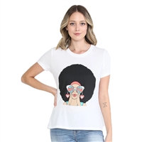 Hip Girl Short Sleeve Graphic Tee T-Shirt