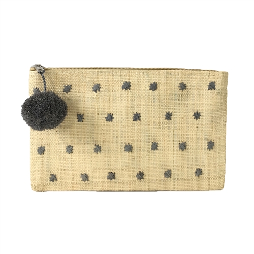 Mar Y Sol Sophia Star Polka Dot Slim Clutch