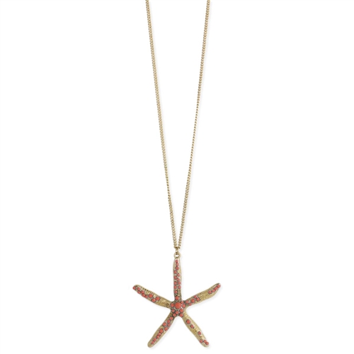 Starfish Pendant Long Necklace