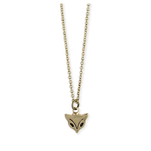 Zad Jewelry Paw Passion Dog Paw Mini Pendant Necklace, Gold