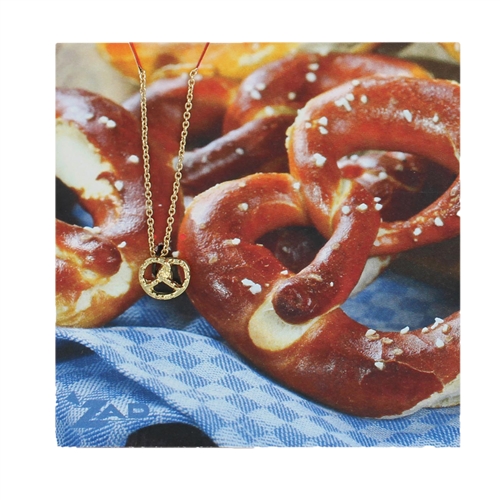 Zad NYC Pretzel Pendant Necklace