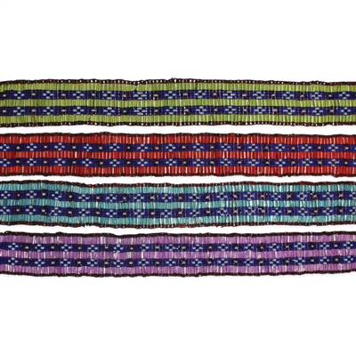 Zad Jewelry 'Eos' Luster Beaded Wide Choker