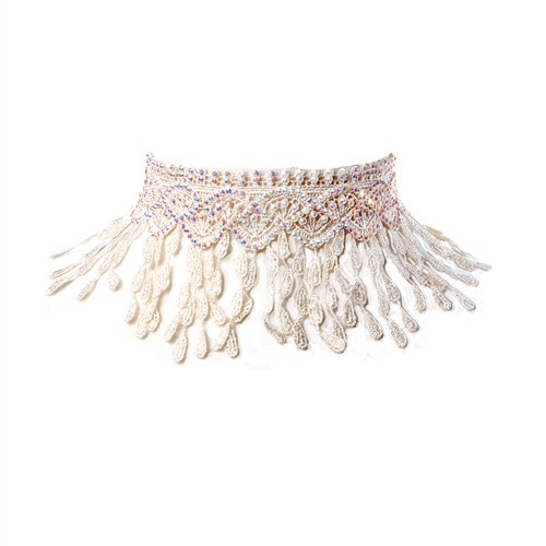 Amrita Singh Pipa Lace Choker Necklace