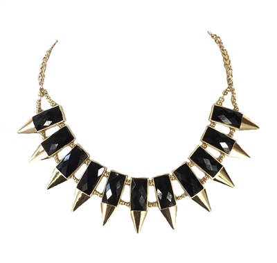 Amrita Singh Wisteria Spike Bib Necklace