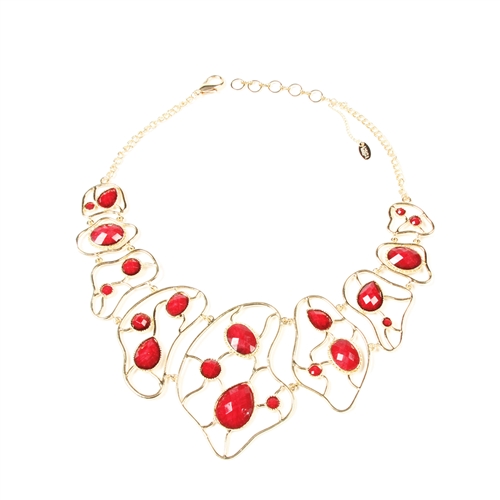 Amrita Singh Sag Harbor Openwork Bib Necklace