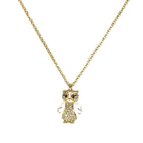 Kate Spade Star Bright Owl Pendant Necklace
