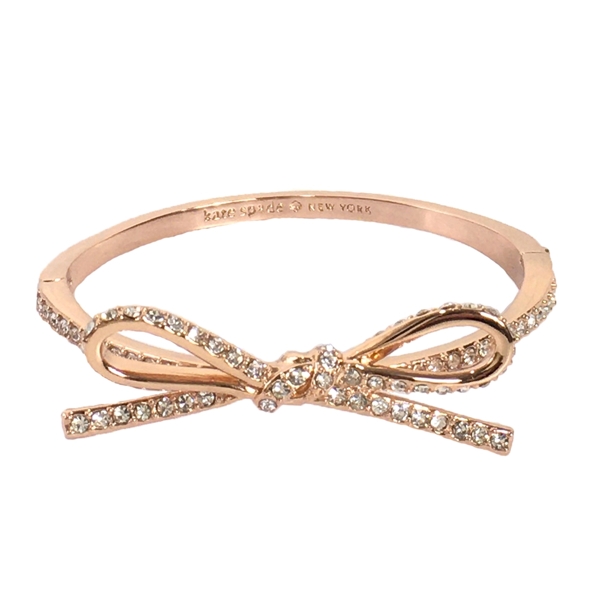 Amazon.com: Ross-Simons 0.15 ct. t.w. Diamond Bow Bangle Bracelet in  Sterling Silver. 7 inches: Clothing, Shoes & Jewelry