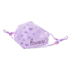 OMG! Reusable Lavender 3D Face Mask with Filter Pocket - Soft Purple Fabric Face Covering for Women
