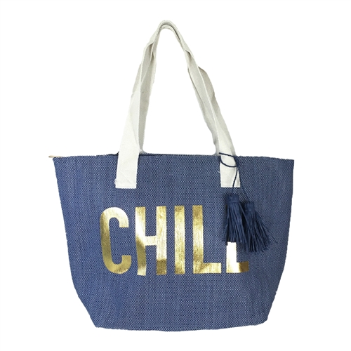 Chill Insulated Oversized Cooler Tote Beach Bag