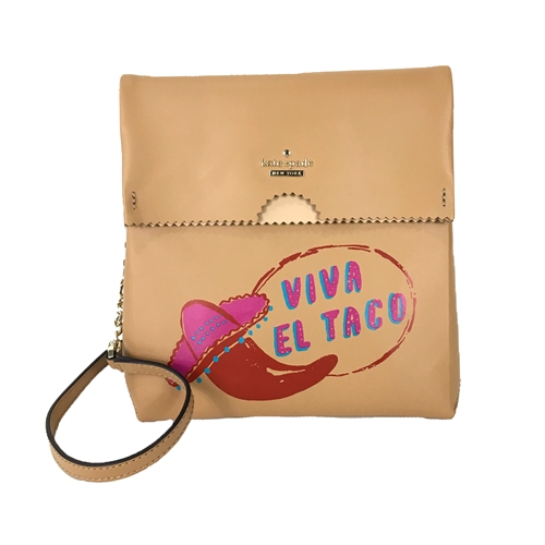 Kate Spade Viva El Taco Takeout Clutch Crossbody Bag