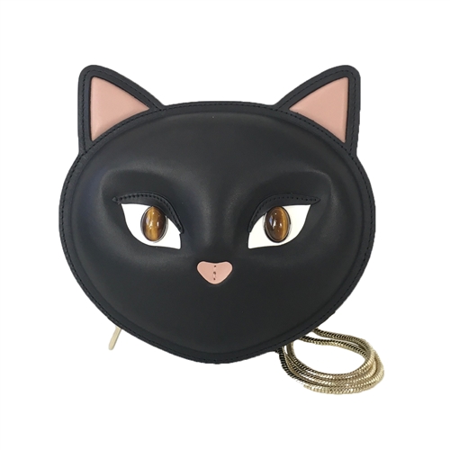 Kate Spade Cats Meow Leather Cat Crossbody Bag