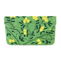 Clutch Me By Q Garden Party Beaded Envelope Clutch, Tulips