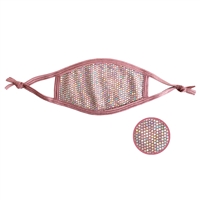 Bella Iridescent Sequins Shimmering 3 Layer Reusable Face Mask