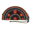 Mary Frances Viva La Noche Floral Beaded Half Moon 3 Way