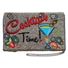 Mary Frances Cocktail Time Beaded Convertible Clutch Crossbody