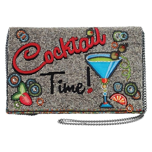 Mary Frances Cocktail Time Beaded Convertible Clutch Crossbody