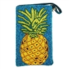 Tropical Pineapple Crush Club Bag Beaded Phone Crossbody