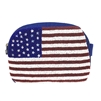 American Spirit Flag Beaded Convertible Sling Crossbody