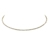 Electra Crystal Single Line Choker Tennis Necklace