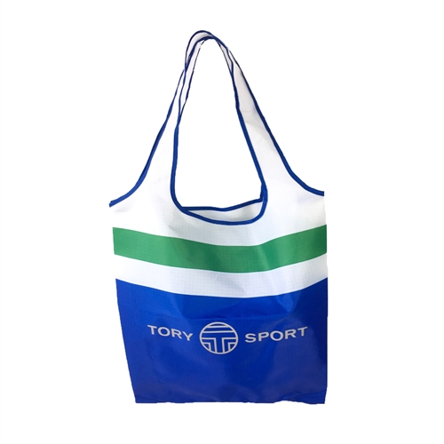 Tory Sport Logo Packable Eco Shopping Tote