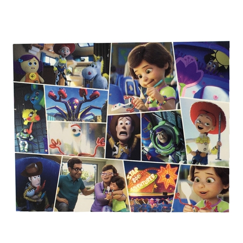 Disney Pixar Toy Story 4 Movie Clip Collage 500 Piece Jigsaw Puzzle