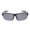 Fashion Culture Ridge Polarized Sports Sunglasses, TR-90 Wrap-Around Design for Daily Wear, UV Protection Black Frame