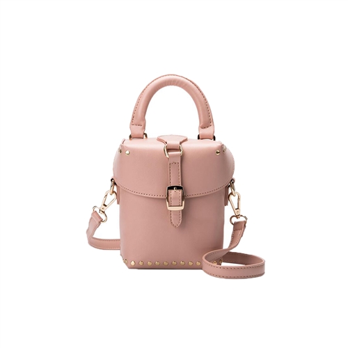 Melie Bianco Ray Vegan Leather Mini Box Crossbody Bag