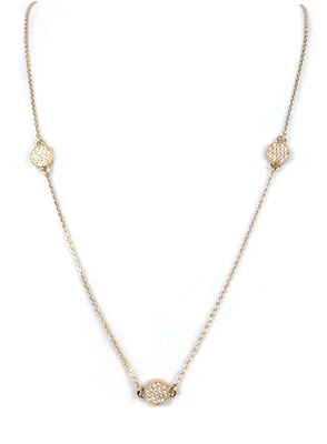 Kate Spade Bright Spot Pave Scatter Necklace