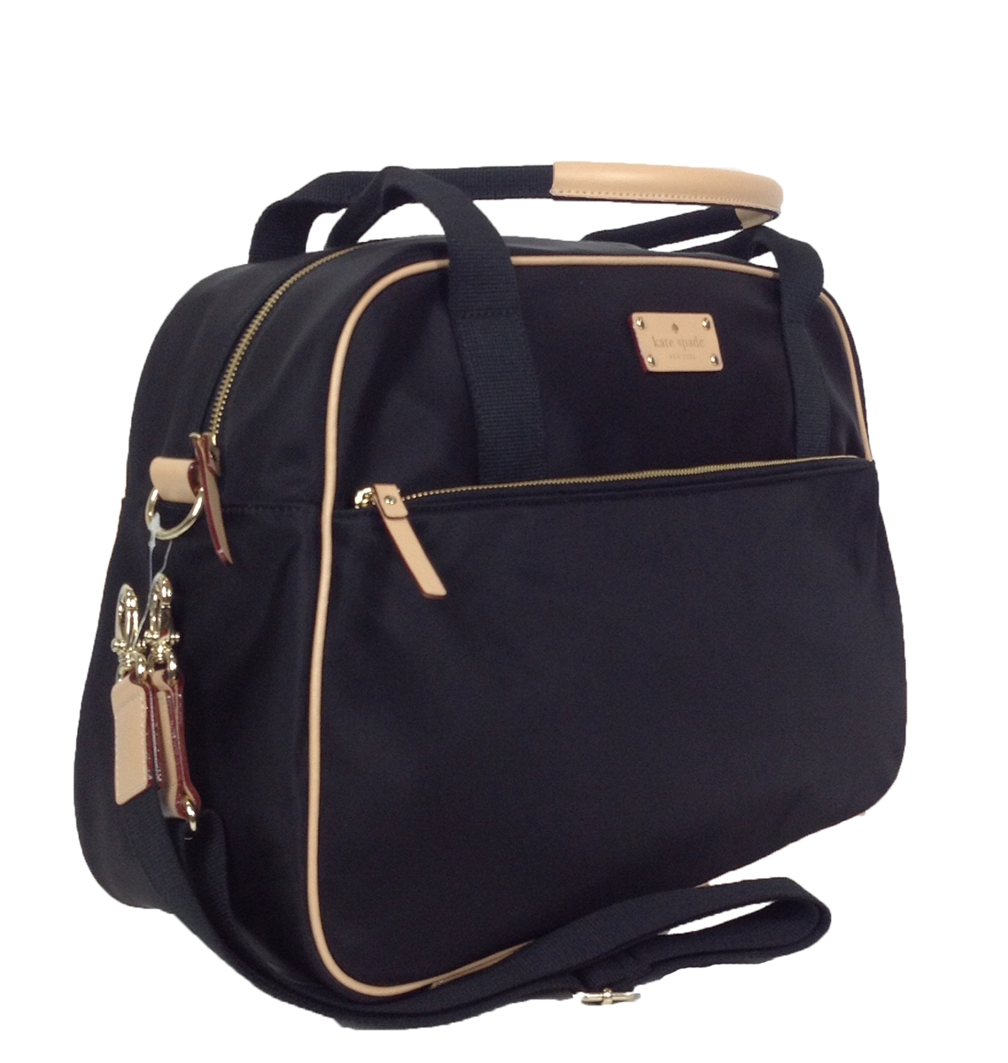 Kate Spade Kennedy Park Nylon Milla Travel Bag, Black