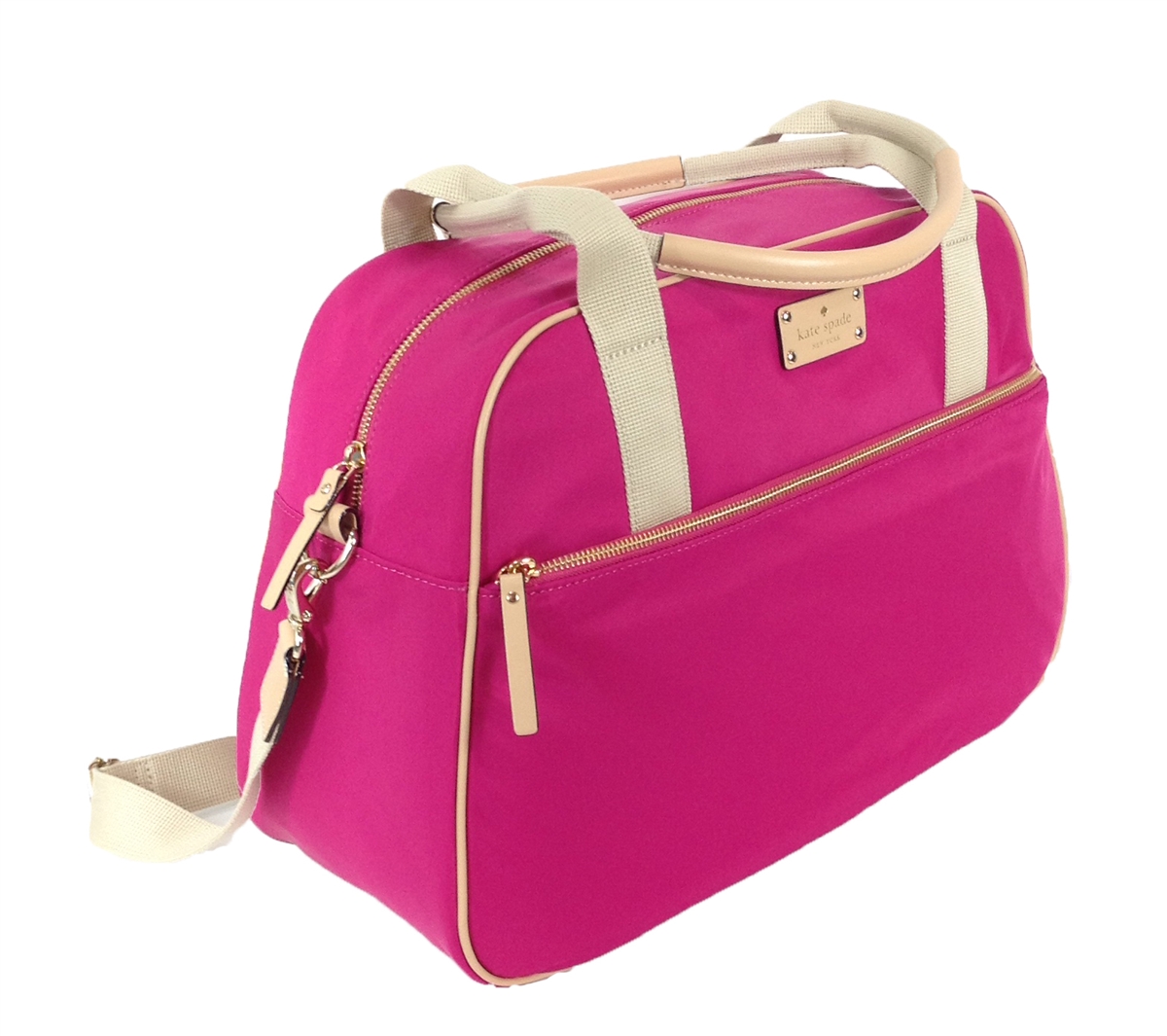 Kate Spade Kennedy Park Nylon Milla Travel Bag, Sweetheart Pink