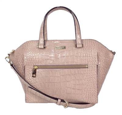Kate Spade Croco Embossed Savannah Satchel