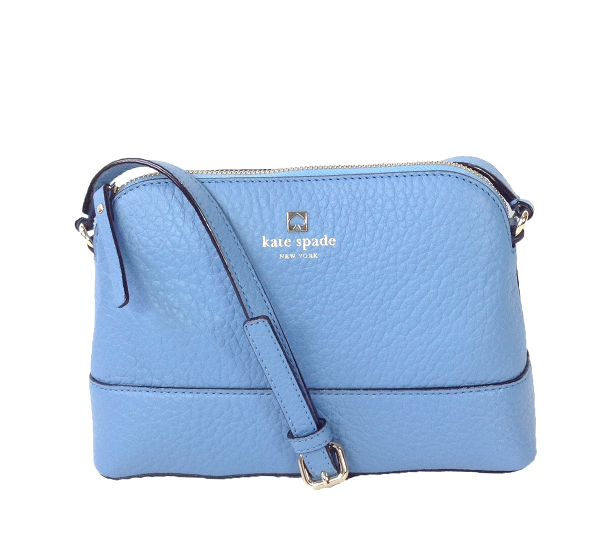Leather crossbody bag Kate Spade Blue in Leather - 28016477