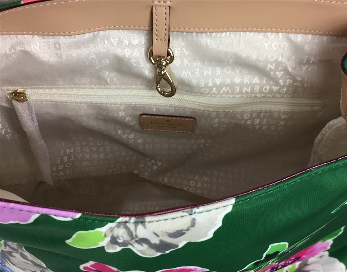 Kate Spade Kennedy Park Spring Blooms Backpack Sprout Green Kate Spade Deal of the Day: Save $210 on This Mini Backpack main image 4